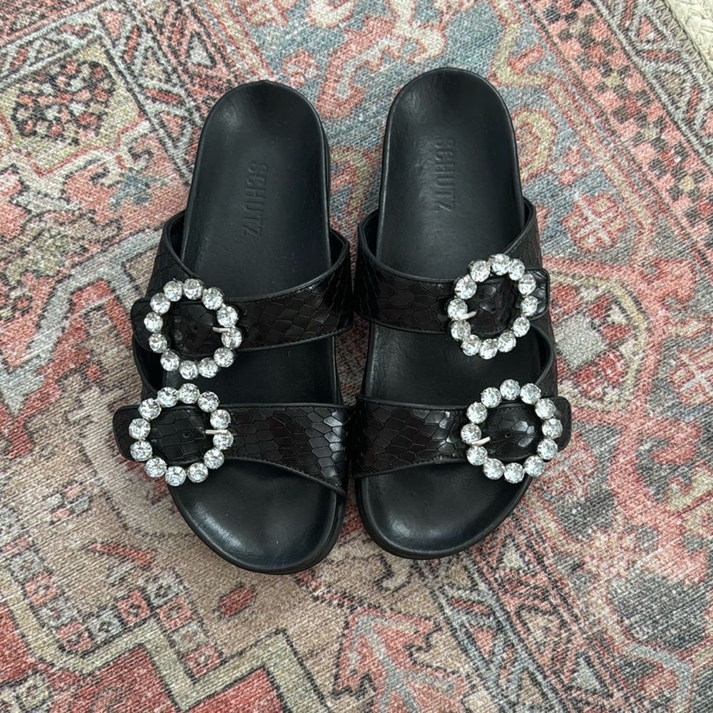 Schutz Buckle Sandal